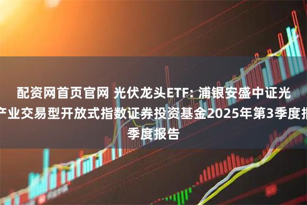 配资网首页官网 光伏龙头ETF: 浦银安盛中证光伏产业交易型开放式指数证券投资基金2025年第3季度报告